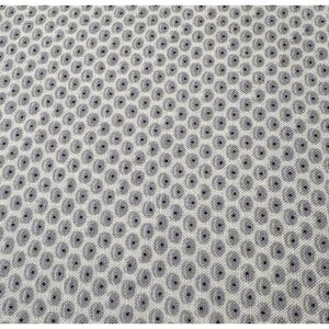 Windham Fabrics Aster Pattern No. 35171 Cotton Fabric 19x44" Gray & Cream Circle